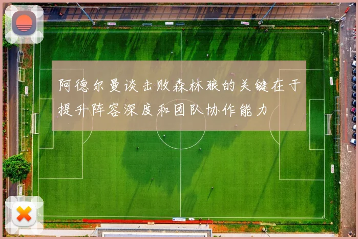 阿德尔曼谈击败森林狼的关键在于提升阵容深度和团队协作能力